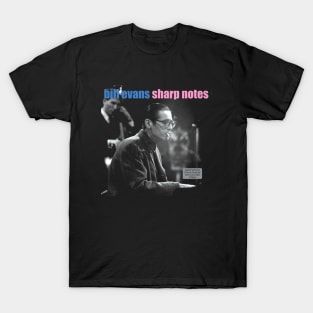 Vintage Bill Jarr Evans Sharp Song Notes 2 Album T-Shirt